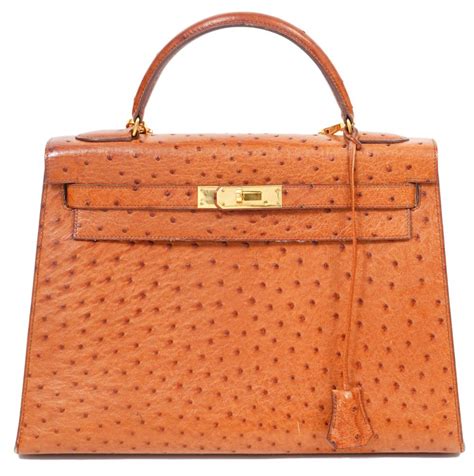 hermes kelly ostrich